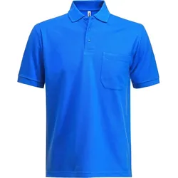 Polo-Shirt "1721 PIQ" - L - königsblau