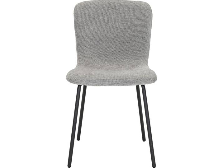 Stuhl Safa grau Stoff/Metall