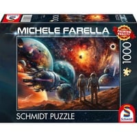 Michele Farella: Kosmische Farbenpracht - Reise ins Weltall, Puzzle 1000 Teile