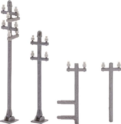 Busch 1755 H0/TT Dachständer Bausatz (2 x 4 verschiedene Formen)