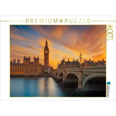 CALVENDO Puzzle Ein Motiv aus dem Kalender London Sehenswürdigkeiten | 1000 Teile Lege-Größe 64x48cm Foto-Puzzle für glückliche Stunden