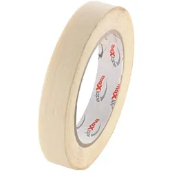 Zerotape, Klebeband, Flachkreppband, 19 mm x 50 m, chamois (19 mm)