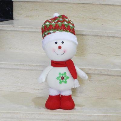 Inspired Deals Large Standing Christmas Snowman Decoration Plush Doll For Holiday Home Decor standing Snowman