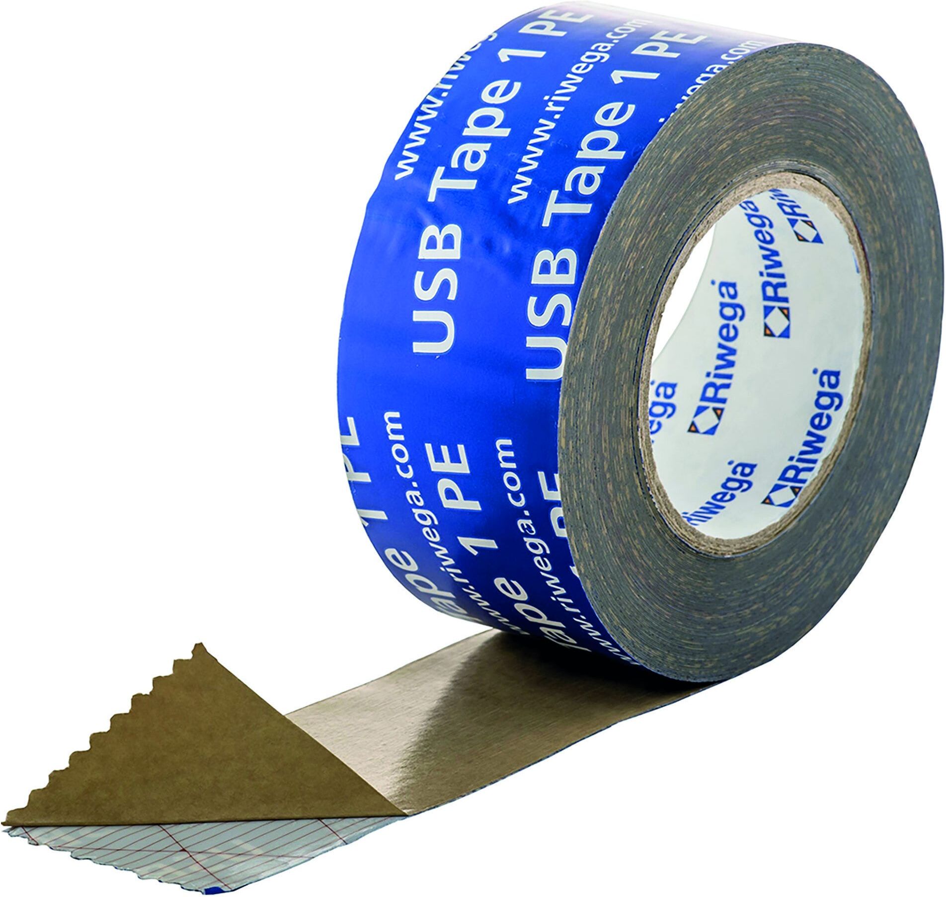 Tecnomat NASTRO ADESIVO IN PE  25 m x 6 cm TAPE 1 PE RIWEGA SPES. 0,29-0,32 mm Sd: 12 m