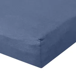 BettwarenShop Jersey Spannbetttuch Ultra-Stretch 140x200 - 160x220 cm | stahl - grau