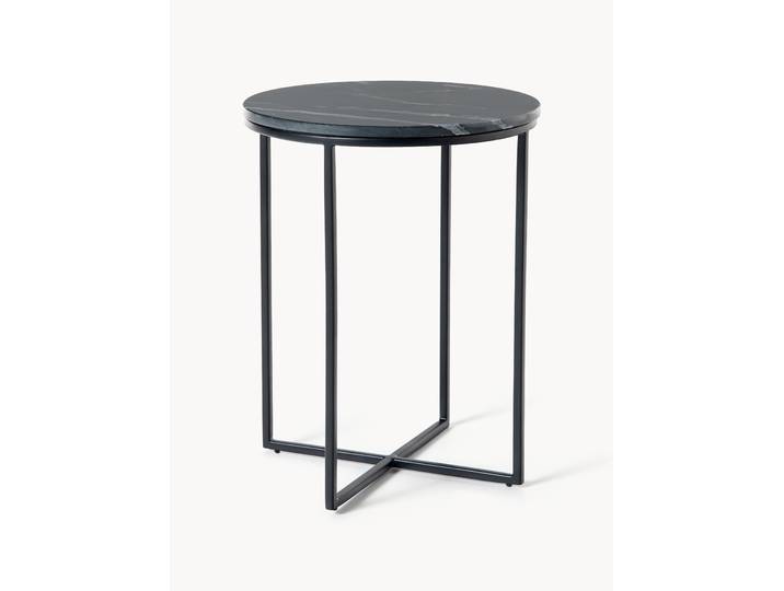 Table d'appoint ronde en marbre Alys