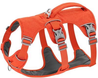 Uplift Treasures Reflective Escape Proof Dog Harness Vest orange s