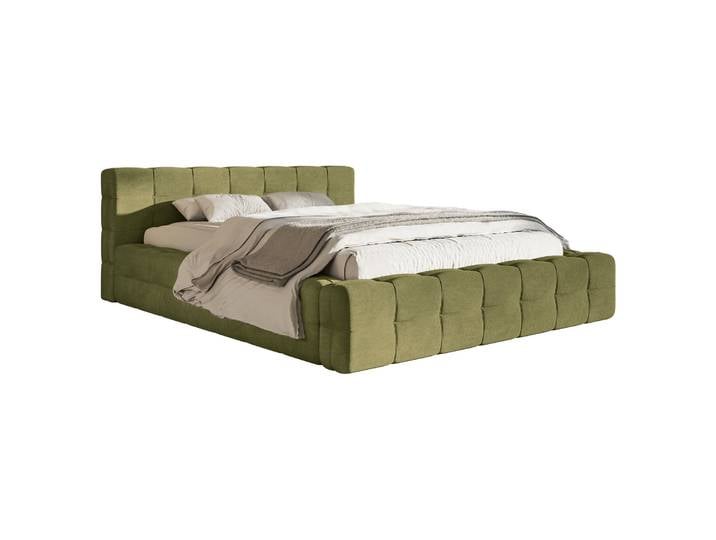 Polsterbett Puffly 160x200 cm mit Stauraum, Metallrahmen,
