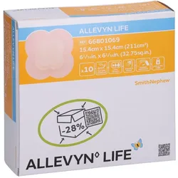 ALLEVYN Life 15,4x15,4 cm Silikonschaumverband
