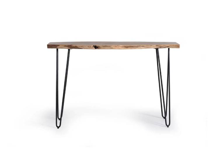 Console en bois d'acacia massif
