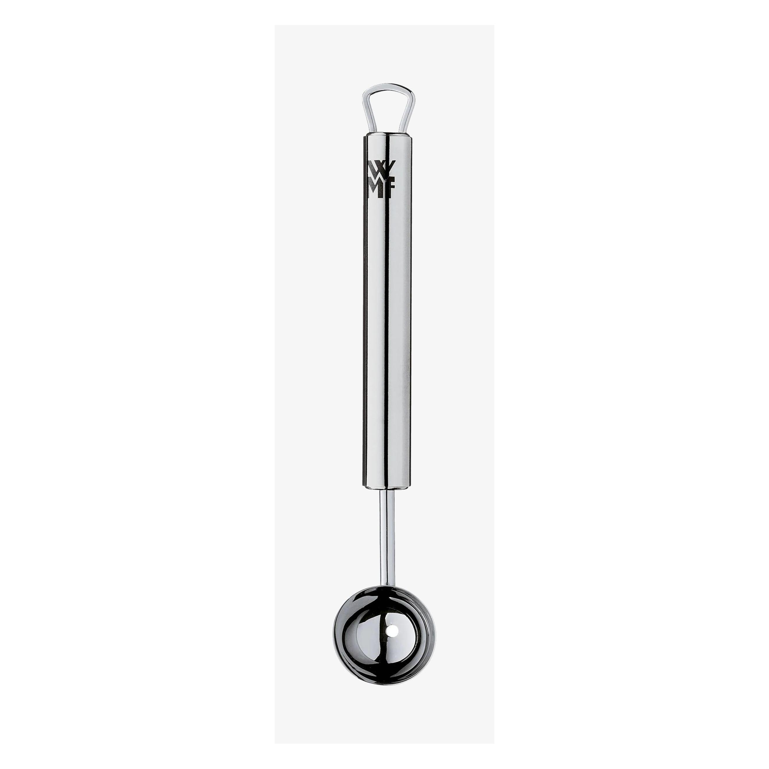 WMF Melonenausstecher Kugelausstecher mit Ablaufloch 15cm Profi Plus Edelstahl (18.7126.6030)