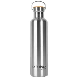 TATONKA GMBH Hot + Cold Stuff Bamboo Lid 1000ml Isolierflasche Silver - STK