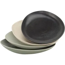 CreaTable Pietra, Teller, Schwarz