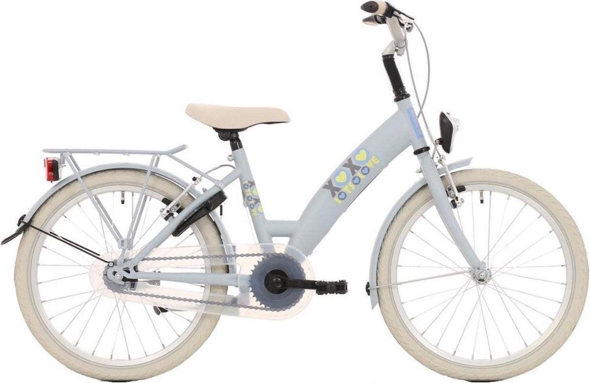 Bikefun Kinderbike 20 viel Liebe mit Remubo - Blau
