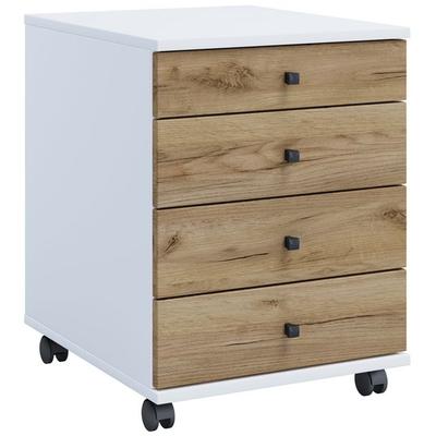 Rollcontainer Bürocontainer Schublade Lona 50 cm