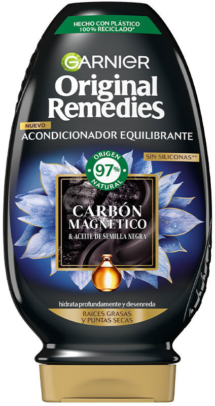 Garnier Original Remedies condicionador de carbono magnético 250 ml
