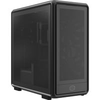 MasterFrame 600 Mesh ARGB , Tower-Gehäuse schwarz, Tempered Glass