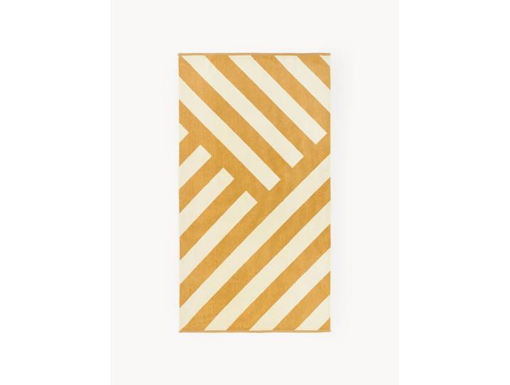 Linge de plage avec motif en zigzag Suri