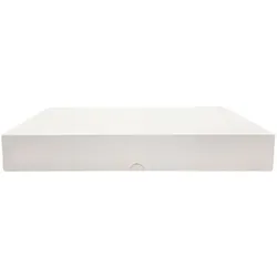 CROKUS Weiße, lackierte Kartonschachteln für Tabletts 42 x 28 cm (100 Stück)