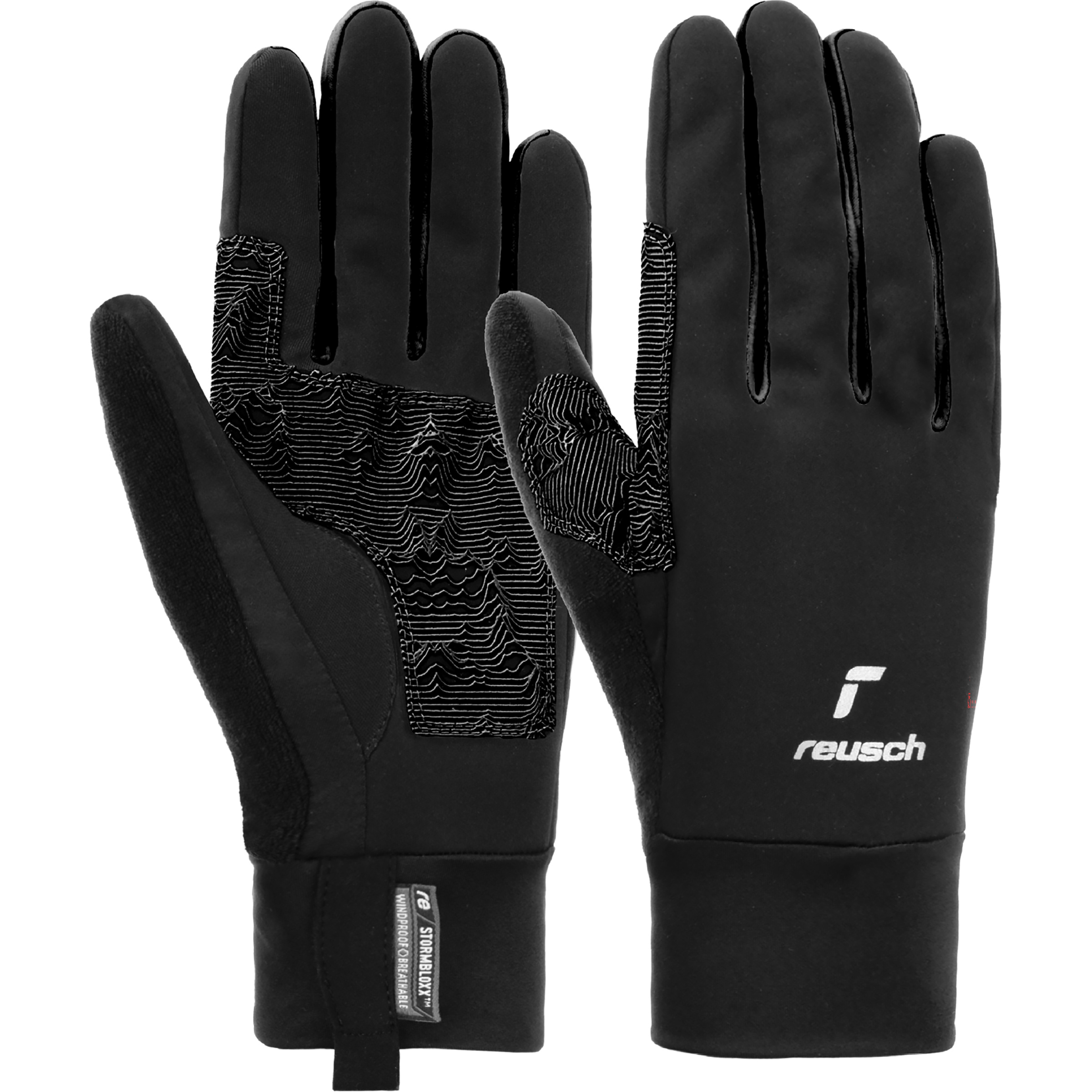 Reusch Arien Stormbloxx Langlaufhandschuhe schwarz Größe 9 Langlauf Skating | Langlauf Klassik Elastisch Wasserabweisend