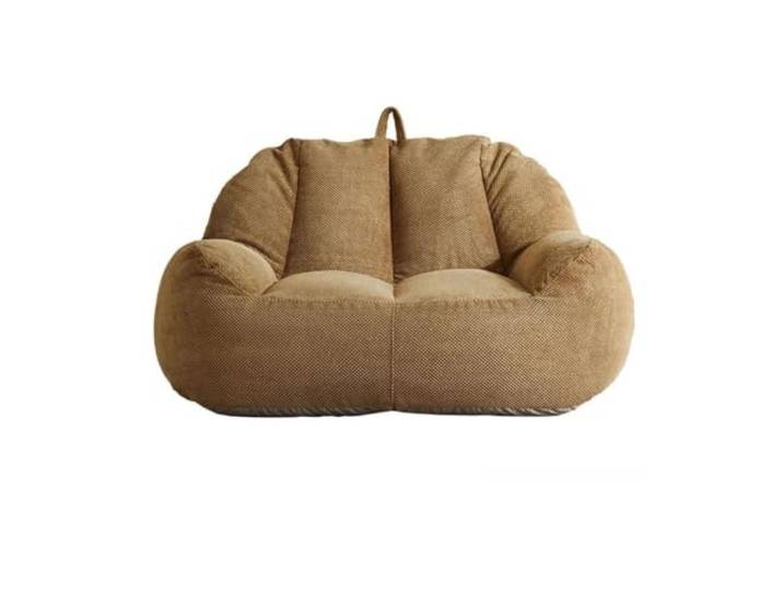 KUNYOS Bezug for 2-Sitzer-Sitzsäcke aus Baumwolle(2-seat-Khaki)