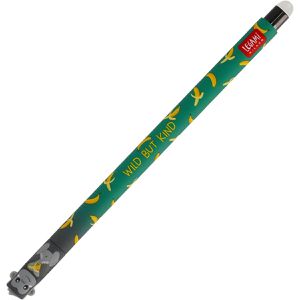Legami Gelschreiber Gorilla - Wild but Kind, radierbar, Strichbreite 0,7 mm, Schreibfarbe schwarz