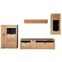 IDEAL Wohnen Wohnwand Esberg Holzoptik Artisan-Eiche
