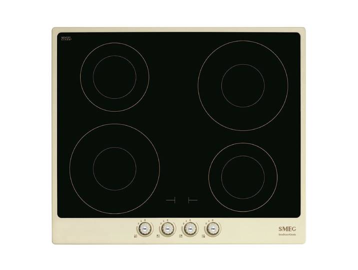 SMEG SI764POM Kochfeld Cortina Creme