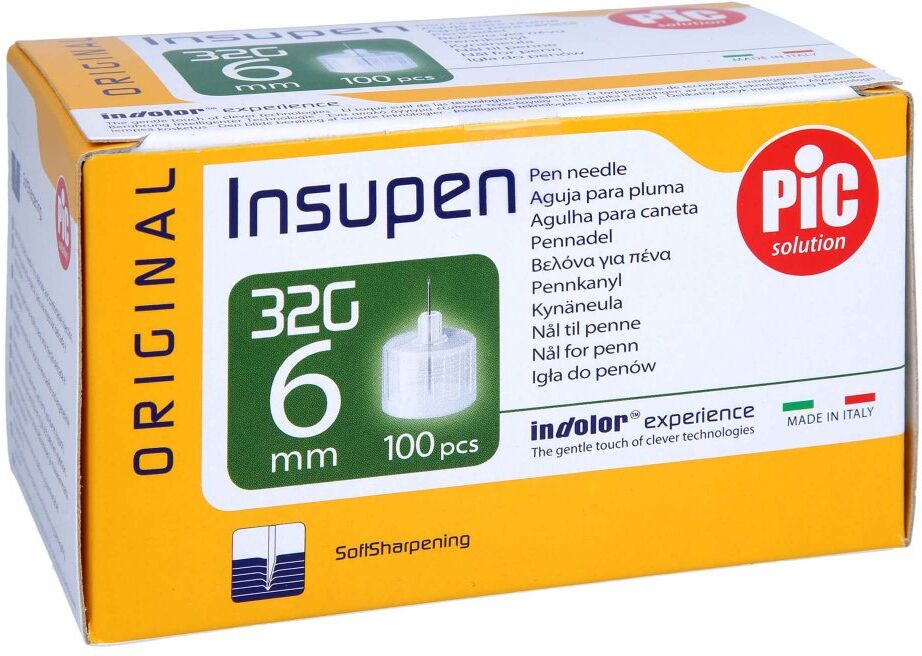 Insupen Pen Nadel Original 32 G 0,23x6 mm