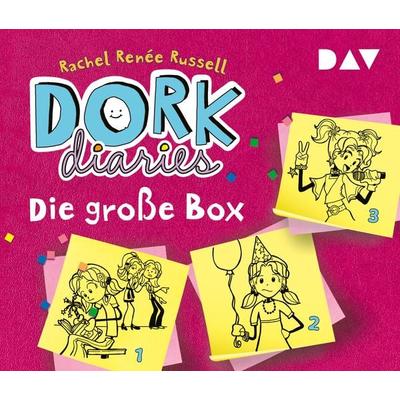 DORK Diaries – Die große Box (Teil 1-3) - Rachel Renée Russell, CD, 9783742423030