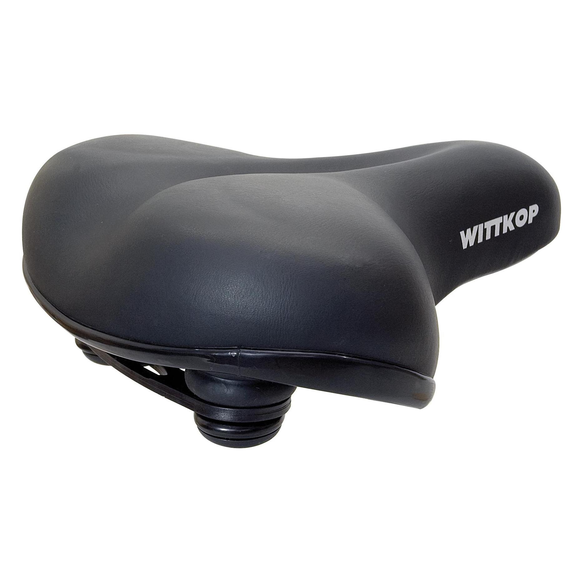 Wittkop Sattel City Big Classic Gel, schwarz unisex, Elastomer, 258x217mm, auf Karte (95080200)