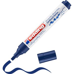 Edding Kalligraphie-Stift 1455, stahlblau, Filzstift