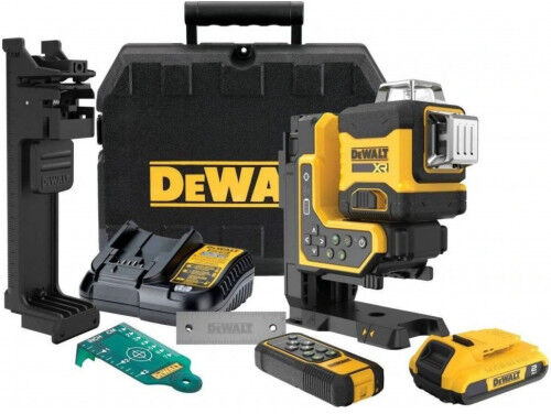 DeWALT DCLE34035D1-QW Laser multilignes vert 3x360° (18V/2,0Ah) T-stak