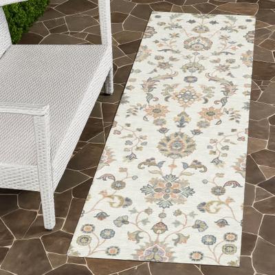 Addison Rugs Machine Washable Indoor/ Outdoor Traditional Basalt Chantille Rug