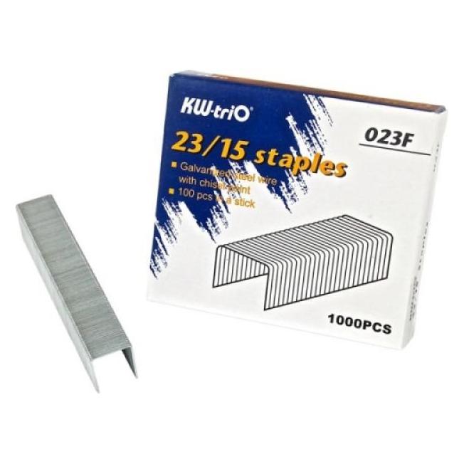 KW-Trio Heftklammern KWTrio 23/15 15mm 1000Stk. (1000x) (023F)