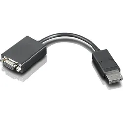 Lenovo DisplayPort zu (DisplayPort, VGA), Video Adapter, Schwarz
