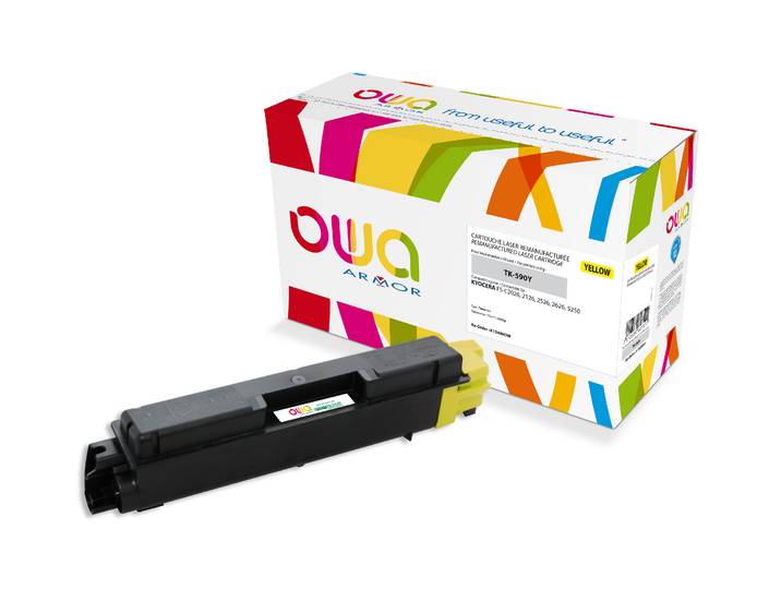 OWA Toner compatible KYOCERA TK-590 - K15488OW - Jaune