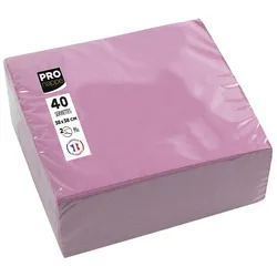 PROnappe Servietten 38,0 x 38,0 cm 2-lagig rosa