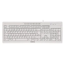 CHERRY STREAM 3.0 Tastatur Büro USB Schweiz/EU Grau