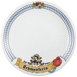 Esmeyer 6 x Seltmann Speiseteller 27 cm Fahne, Form: Compact,  Dekor: 27110 Bayern