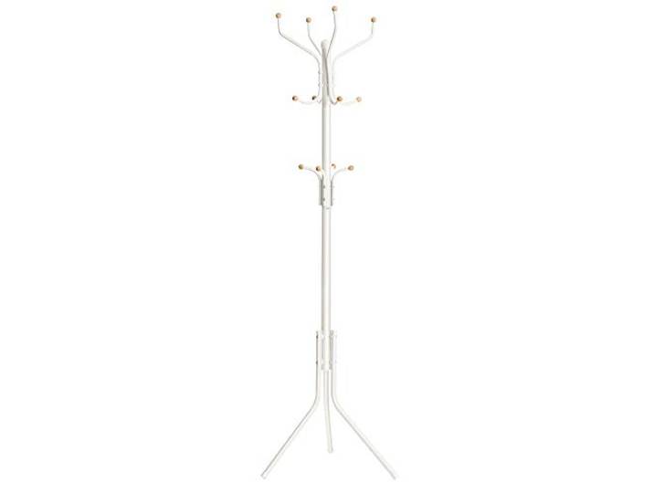SONGMICS Porte-Manteau sur Pieds\, Acier\, 182 cm Support Manteau\, Blanc Perle\, Collection ALAN RCR19W