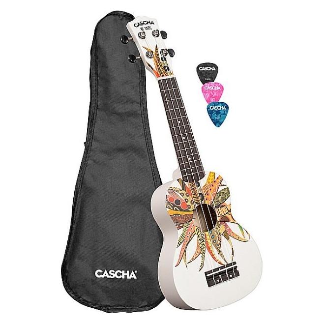 Hage Soprano Ukulele Linden Dreamcatcher (incl. Bag, 3 Picks) (Sopran, Soprano) (52296277)