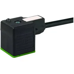Murr Elektronik Ventilstecker, Elektronikkabel + Stecker, Schwarz