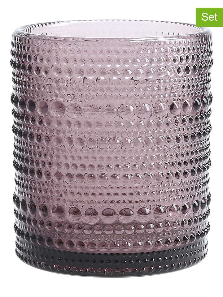 Fortessa 6er-Set: Wassergläser "Jupiter" in Lila - 300 ml - onesize