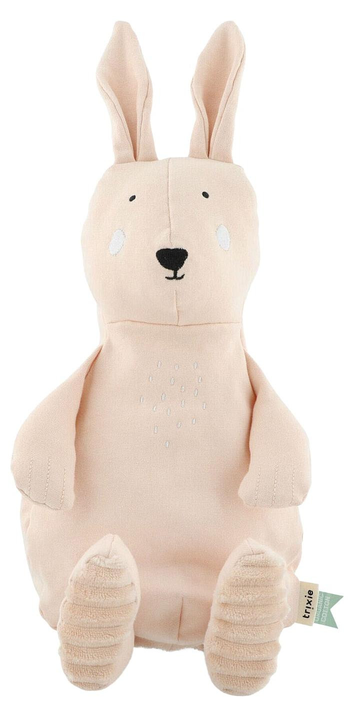 Trixie Knuffel Mevrouw Konijn - Zacht Pluche - Roze - Groot