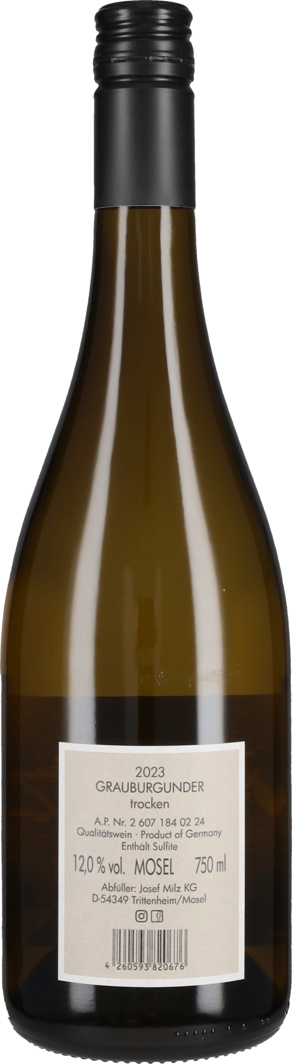 Josef Milz Pinot Grigio Dry 2023