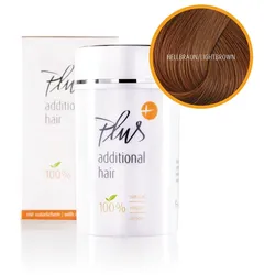 Plus additional Hair Hellbraun Haar Auffüller Schütthaar Streuhaar volles Haar