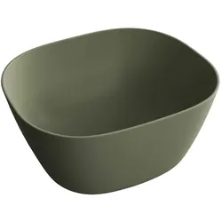 VitrA Plural Aufsatzschale hoch rechteckig 45 x 38 x 22 cm Sanitärkeramik Moos Matt,7811B475-0016 7811B475-0016