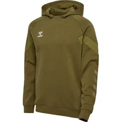 HUMMEL hmlTRAVEL SWEAT HOODIE military olive S