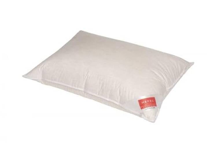 Hefel Opulence Down Kopfkissen, Tencel & Cashmere, 3-Kammer-System mit Gänsedaunen, waschbar, Verschiedene Härtegraden (Medium, 60 x 80 cm)